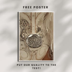 Free &quot;Cowboy Carter&quot; Poster – Digital Download