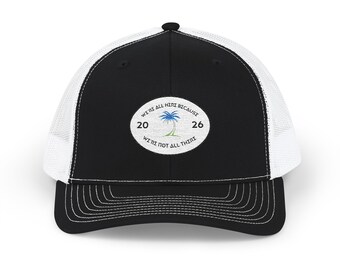 WAHBWNAT Logo Embroidered Trucker Hat