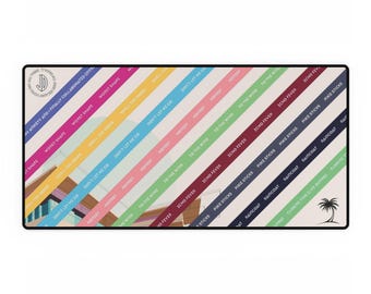 WAHBWNAT Track List Desk Mat
