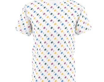 WAHBWNAT Palm Tree Pattern Tee