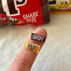 Miniature Dollhouse Candy- M&Ms, 1:12 scale
