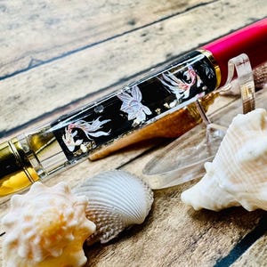 Feng Shui Chinese Style Goldfish/Koi and Lotus Float Pen/Gold Fish/Koi/Lotus