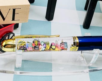 Teacher Gift Float Pen | Custom Retractable Pen