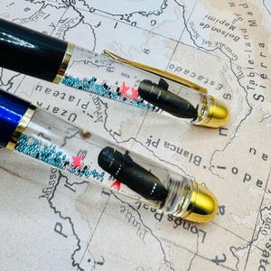 Bolígrafo flotante de submarino militar, regalo novedoso de la Marina con recarga