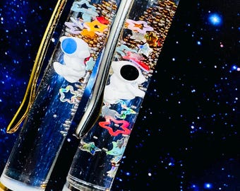 Astronaut Float Pen/Aeronautics/Stars/Planets/Galaxies/Outer Space