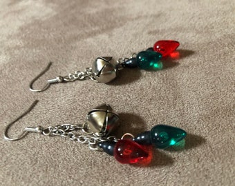 Jingle Lights Christmas Earrings