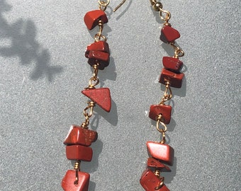 Red Jasper Earrings