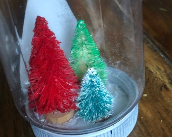 Christmas Tree Cloche Ornament