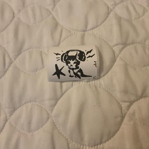 Niedliche Rock ’n’ Roll Katze Sticker