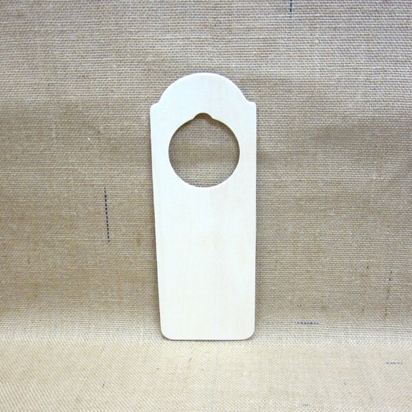 Wood Door Hangers Unfinished