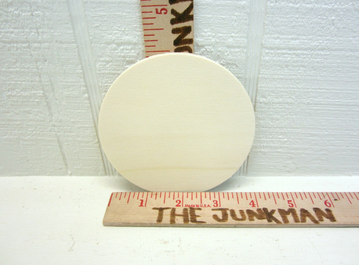 Wooden Circles 4 Inch Unfinished for Signs and Craft Projects Etsy