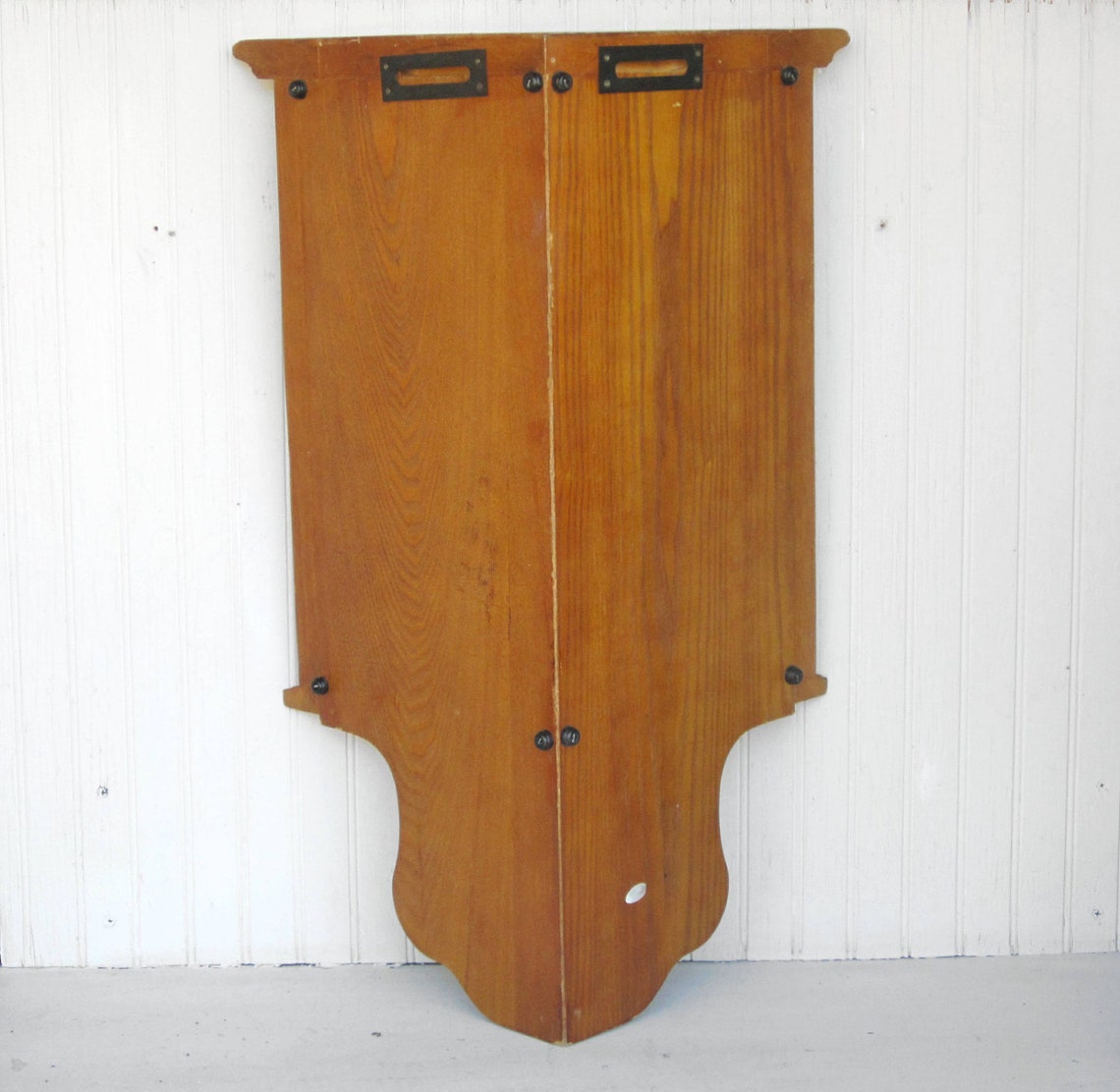 Wooden Wall Hanging Corner Curio Display Etsy