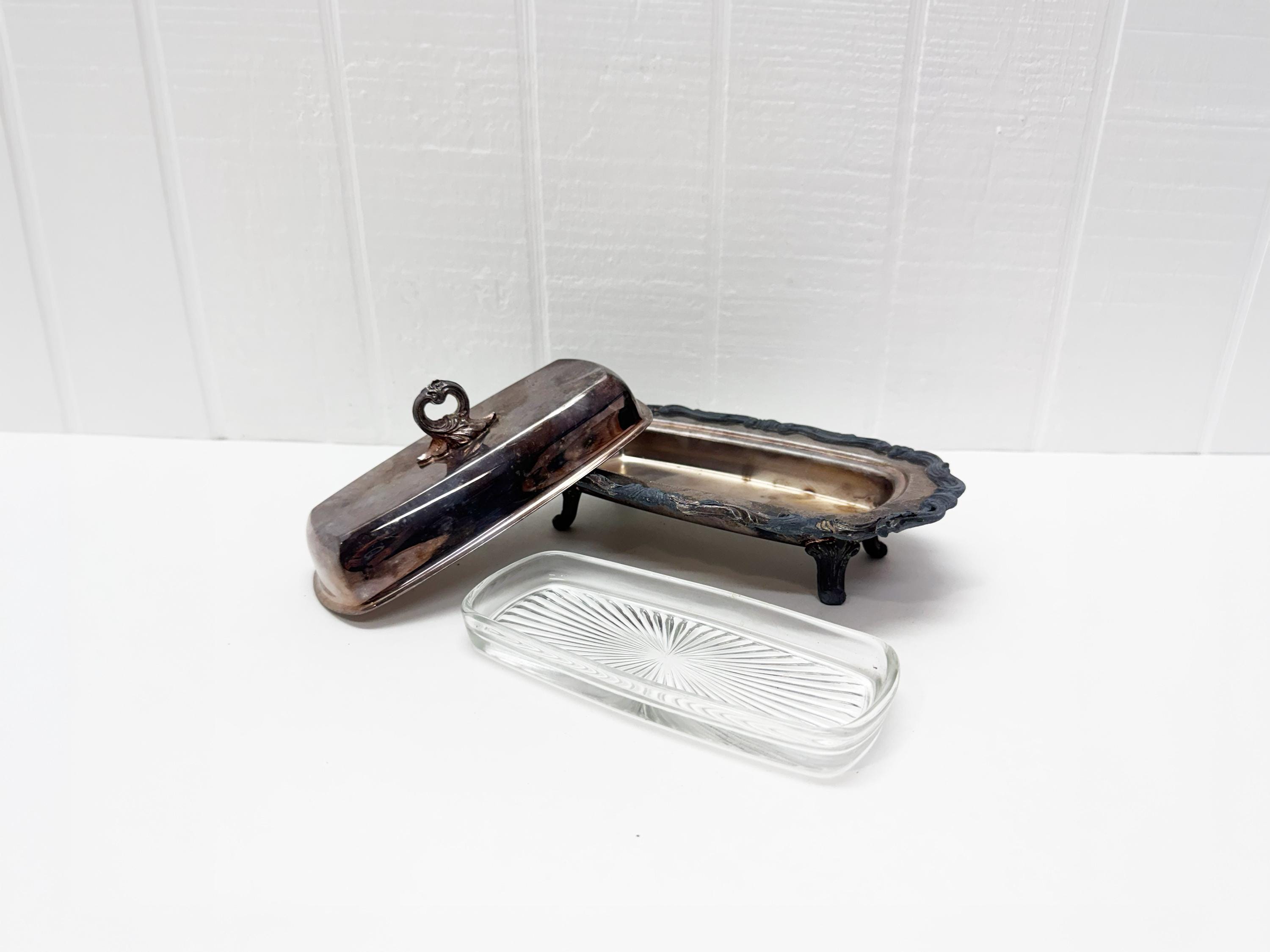 Fb Rogers Silver Butter Dish - Etsy