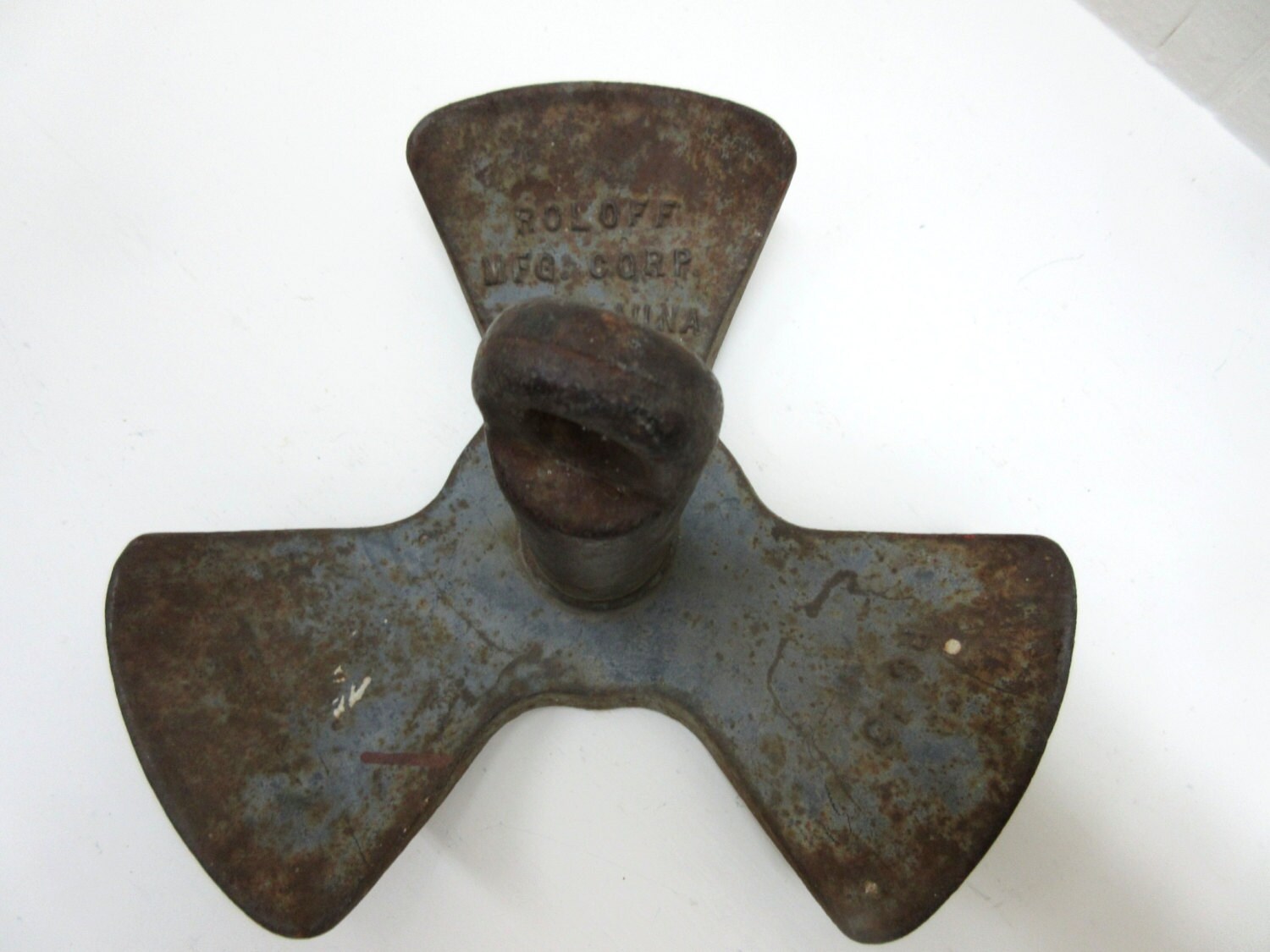 Vintage Anchor Cast Iron Roloff Mfg. Corp. Kaukauna Wis RS 18 Etsy