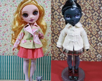 Ropa para muñecas Rainbow High, abrigo, falda, chaqueta, Monster High, Tundra, Blythe