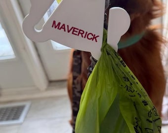 Hands-Free Dog Poop Bag Holder