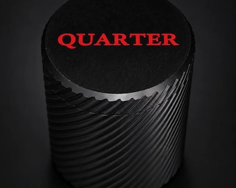 Quarter Coin Organizer | Large Silver Dollar Storage Tube | Stackable Coin Holder | Custom Color 3D Printed Coin Storage (Copy) (Copy)
