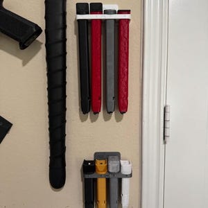 Glock magazine wall mount - Holds 4 9mm Mags