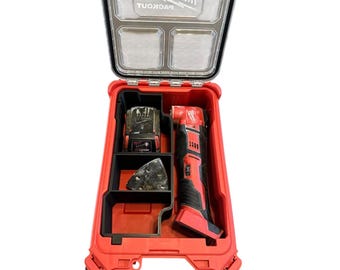 Milwaukee Packout Insert for Model # 48-22-8435 | Cordless Oscillating Multi-Tool Organizer