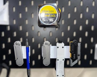 IKEA SKADIS Clip Mount | Tool Holder, Pocket Knife Organizer