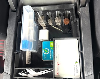 Toyota RAV4 Center Console Organizer (2019-2025) - 3D Printed PETG Hidden Storage