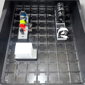 Custom 3D Printed Drawer Organizer Base: Modular Grid System