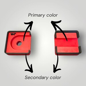 Modular Oranizer for 1/4” Drive Ratchet | Gridfinity Compatible Tool Drawer Insert | Two-tone Color bild 5