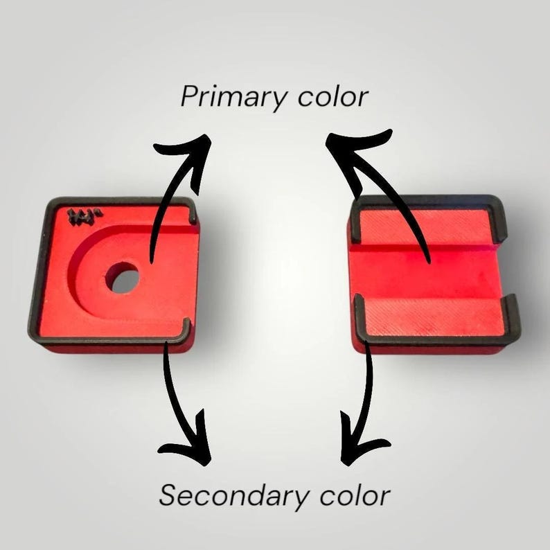 Modular Oranizer for 1/4” Drive Ratchet | Gridfinity Compatible Tool Drawer Insert | Two-tone Color bild 5