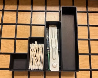 Modular Organizer Bins | Stackable Storage for Tools, Parts, Hardware | Gridfinity Compatible