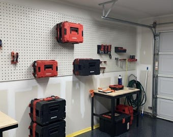 Craftsman VersaStack / DeWalt Tstak Wall Mount - 3D Printed Quick-Detach Mounting Bracket