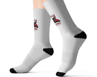 Calcetines de sublimación personalizados, calcetines de regalo personalizados, calcetines novedosos y divertidos, calcetines de cumpleaños únicos, calcetines festivos para todos.