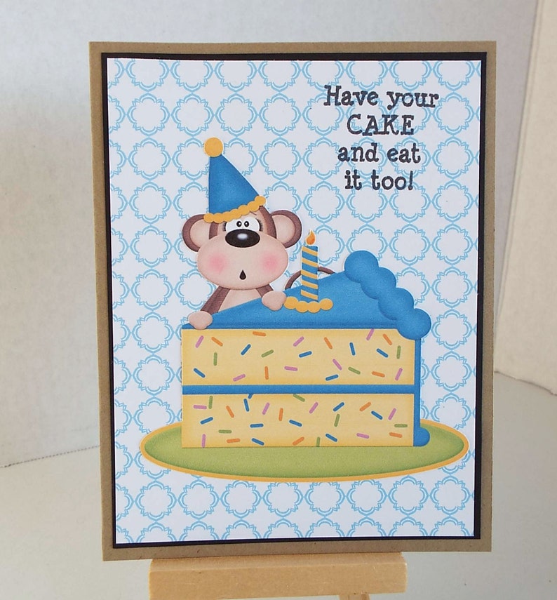 Have Your Cake and Eat It Too Birthday Card Etsy
