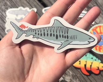 Tiger Shark Sticker