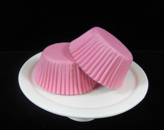 Pink Mini Cupcake Liners, Candy Cups, Mini Cupcakes, Candy Cups, Mini Baking Cups - Quantity 24