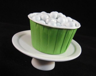 Green  Baking Cups, Candy Cups, Dip Cups, Nut Cups, Weddings, Party Cups, Candy Buffets, Wedding Cupcakes, Favor Cups, QTY 12