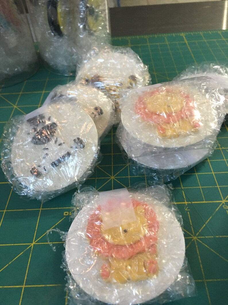 Large Skulls Fondant Cupcake Toppers Etsy