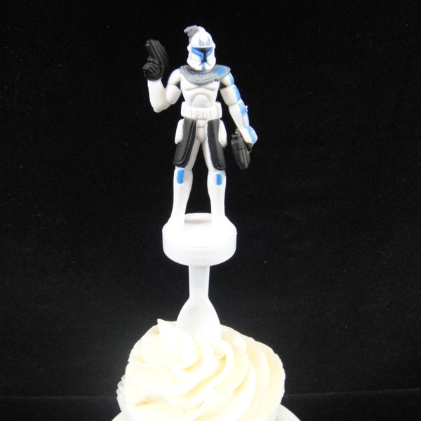 Stormtrooper Spoon, Stormtrooper Cake Topper, Star Wars Smash Cake Topper, Cake Topper, Star Wars Party, Party Favor - Qty 1