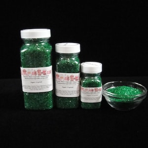 Dark Green Course Sanding Sugar, Sprinkles, Cake Pops, Cupcake Sprinkles, Cake Decorating, Cookie Decorations