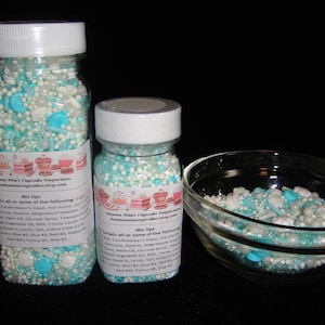 Snowman Mix Up Sprinkles, Cupcake Sprinkles, Blue Sprinkles, Christmas Sprinkles, Cake Sprinkles, Quins, Edible Sprinkles, Sprinkle Mix