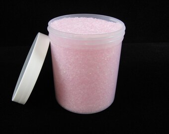 One Pound Light Pink Course  Sugar, Shimmer Sugar, Sanding Sugar, Glass Rimming Sugar, Cocktail Sugar, Cake Decorating, Cake Pop Sugar