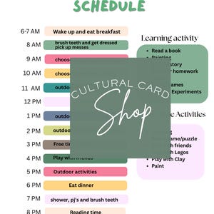 Summer Planner Kids Summer Printable Summer School Planner Summer Kids Weekly Routine Summer Kids Printable Summer Weekly Schedule Kids