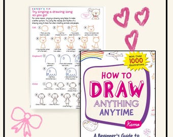 Pack de dessins étape par étape