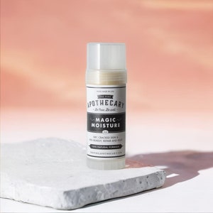 Unscented Magic Moisture Stick - Moisturizer - Body Lotion - Gift for Her - Self Care - Lotion Bar - Maternity Gift - Foot Balm - Mom Gift