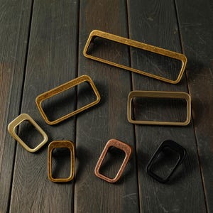 American Retro Copper Color Cabinet Door Pull Handle Wardrobe Drawer Pull Handle Drawer Pull Handl Modern Drawer Hollow Style Finger Pulls