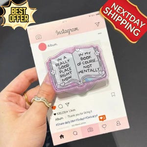 Book Lover Phone Grip – Funny Reading Quote, Bookish