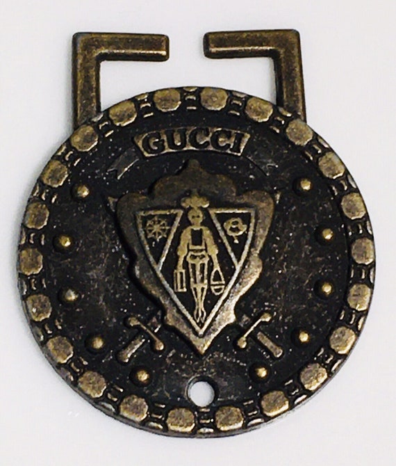 Gucci Belt Buckle Hysteria Crest Vintage Bronze To