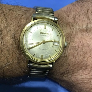 Vintage 1966 BULOVA Aerojet Self-winding Men&#39;s watch Runs