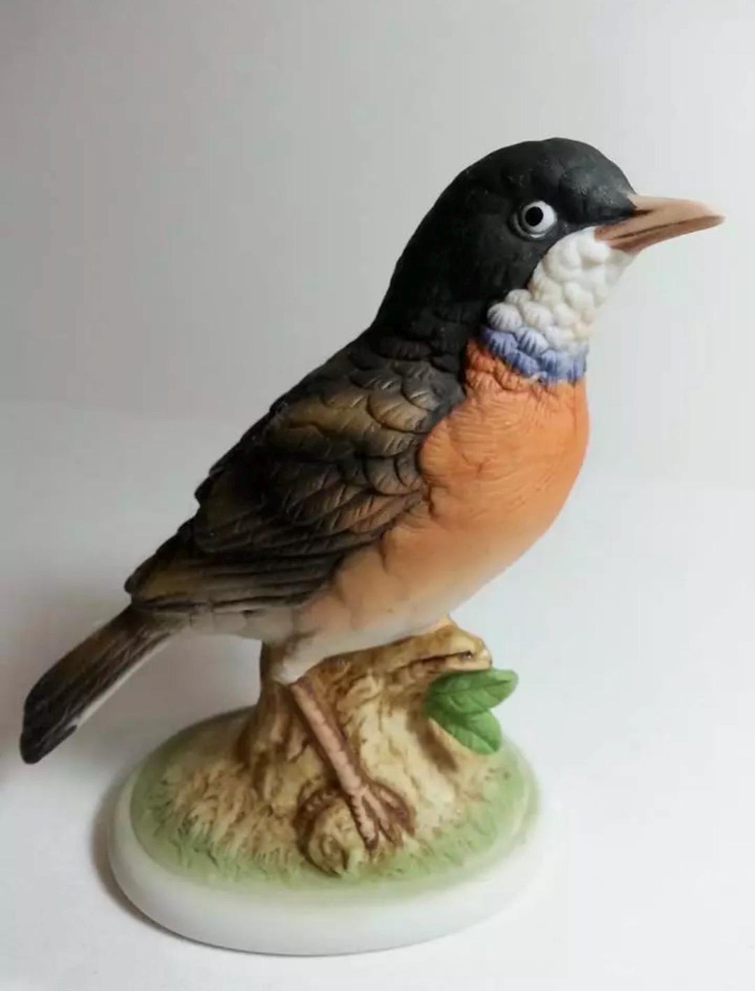 Vintage LEFTON China Hand Painted KW 6609 Robin Lefton Trade