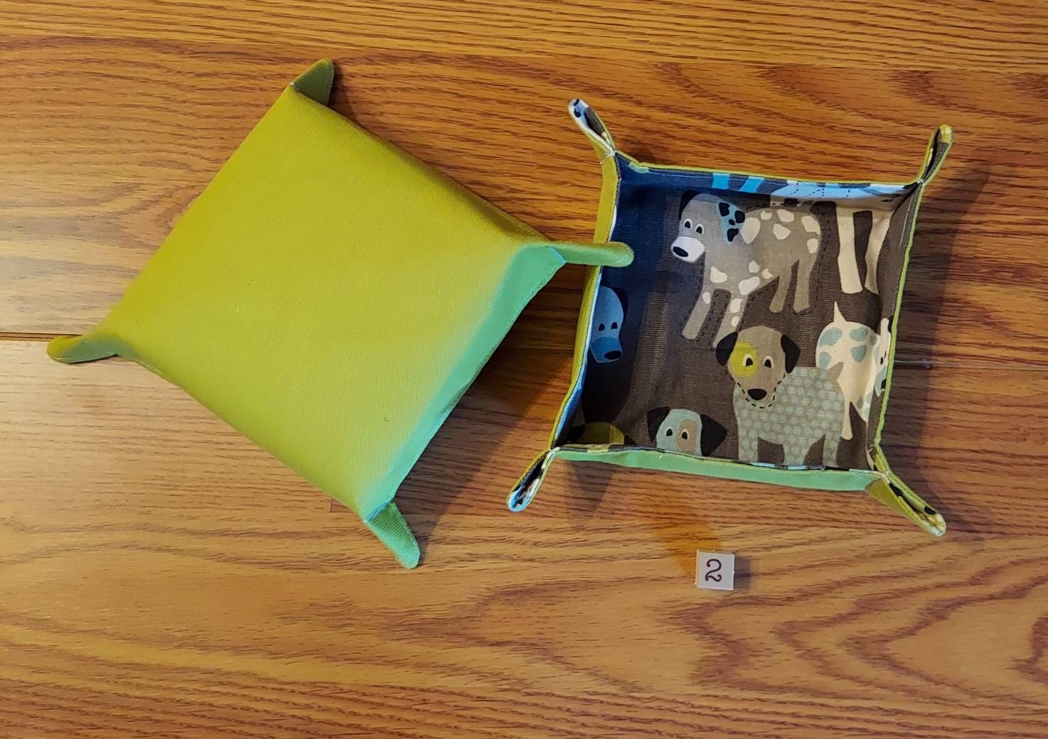 Fabric Travel Tray, Farmhouse Fabric Tray, Multi Use Fabric Tray, Valet