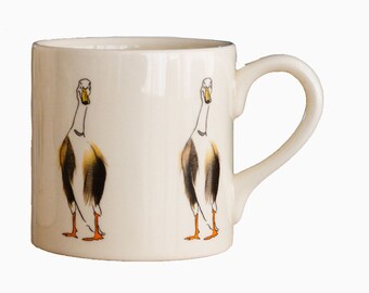 Espresso cup with Runner Duck from Cluck Cluck